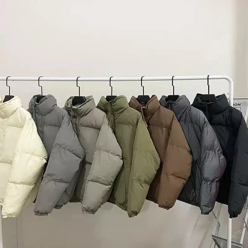 正确版本FOG复线ESSENTIALS棉服高街潮牌冬季面包服男女宽松棉袄 (75)